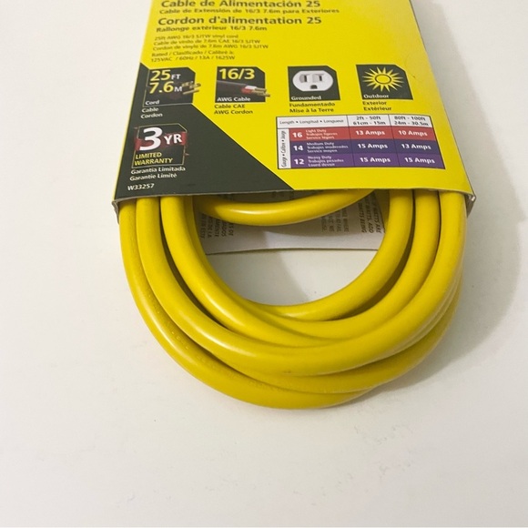 Stanley Power Cord 25 Foot Extension Cord - Picture 12 of 14